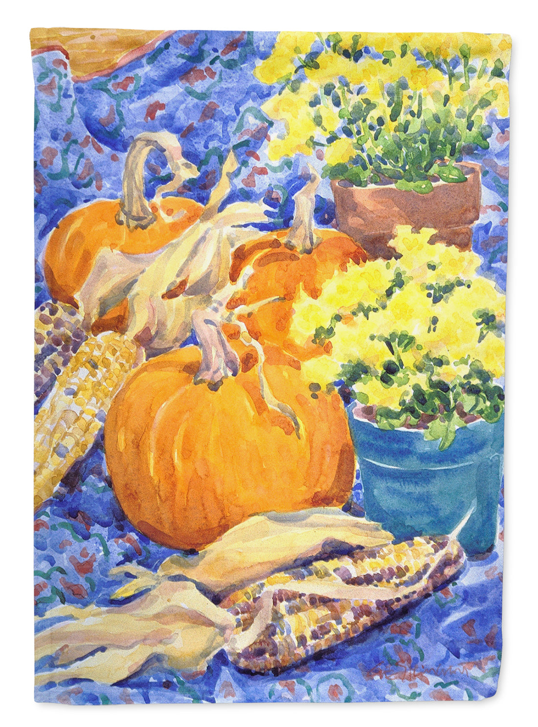 Flower - Mums Garden Flag Mailbox Decorative Yard Banner Outside Patio Artwork for Flower Beds, Garden Size, Multicolor
